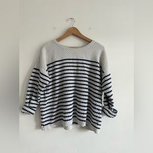 Talbots stripe sweater